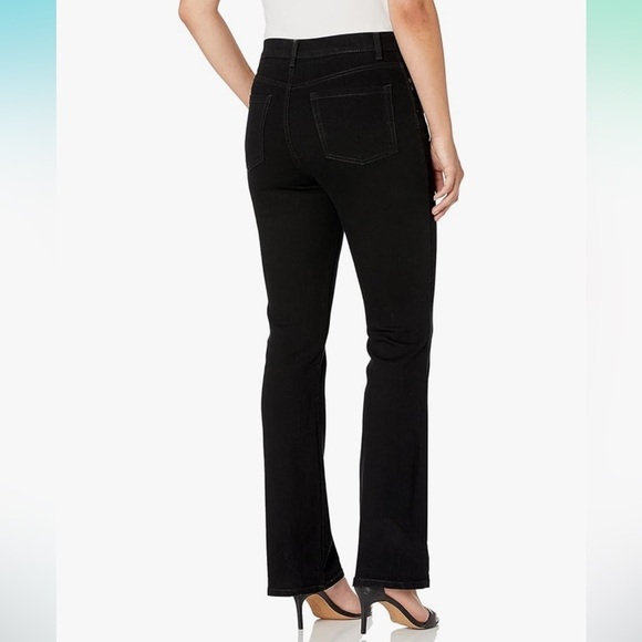 Gloria Vanderbilt Women's Amanda Bootcut Denim Jean black - Picture 2 of 4